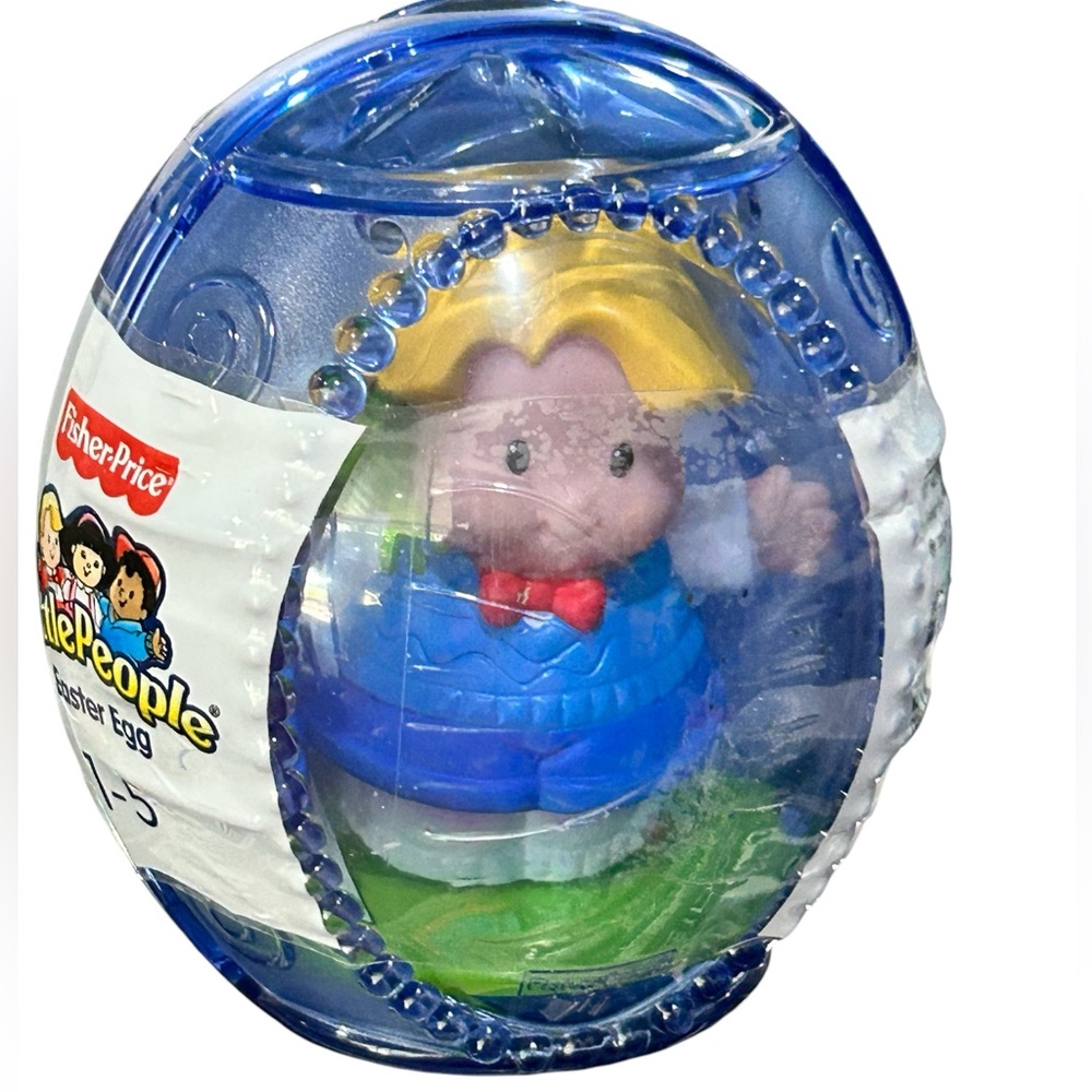 New Fisher Price Little People Figure In Easter Egg